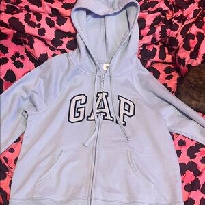GAP Kids Sky Blue Zip-Up Hoodie
